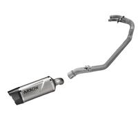 Terminale Arrow Indy Race EVO titanio+Collettori racing Benelli TRK 702/X 2023