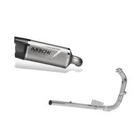 Terminale Arrow IndyEVO Allum + Collett NoUso Strada MOTO MORINI X-CAPE 700 2025