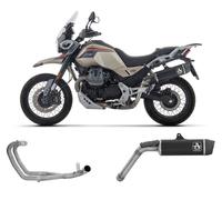 Terminale Arrow IndyR Allum Dark+Collet No Uso Stradale MOTO GUZZI V85 TT 2025