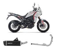 Terminale Arrow IndyR EVO Allum Dark+Coll no strada MOTO MORINI X-CAPE 700 2025