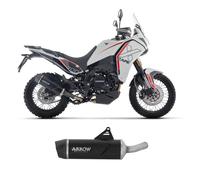 Terminale Arrow IndyRace EVO Alluminio Dark fond carb MOTO MORINI XCAPE 700 2025