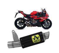 Terminale Arrow Omologato Gp2 Nichrom Nero BMW S 1000 RR 2019 > 2024