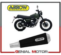 Terminale Arrow Omologato Pro Race Nichrom Nero FELSBERG 125 X 2019