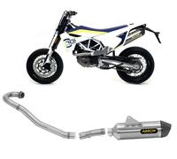 Terminale Arrow RaceTech allumin+Racc Catalit+Coll HUSQVARNA701 End/SM 2017 2020