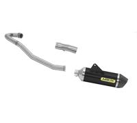 Terminale Arrow RTech allum Dark+Racc centr+Coll HUSQVARNA701 End/SM 2017 2020