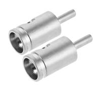 Terminale Audio Auto Offset in Rame Argento, Serraggio a Vite | Cavi Altoparlanti e Cablaggio Stereo, Design Compatto, Flusso Elettrico Regolare, per Progetti Fai