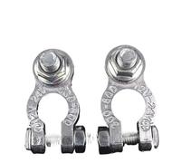 Terminale batteria for auto Terminale superiore for morsetto cavo rapido Terminale positivo negativo Connettore elettrico Accessorio automatico(2Pcs Single Big)