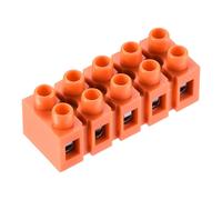 Terminale Blocco 600V 36A Doppia 5 Posizioni Vite Terminale Striscia 7pz