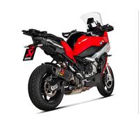Silenziatore posteriore in carbonio Slip-On Line Akrapovic, nero-carbone