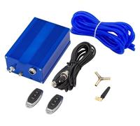 Terminale Coda La Valvola Di Scarico Dei Tubi Terminali Dell'auto È Dotata Una Scatola Controllo Della Pompa Del Vuoto E Un Telecomando Dell'attuatore Con Memoria(Blu)