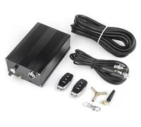 Terminale Coda La Valvola Di Scarico Dei Tubi Terminali Dell'auto È Dotata Una Scatola Controllo Della Pompa Del Vuoto E Un Telecomando Dell'attuatore Con Memoria(Nero)