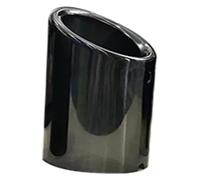 Terminale Coda Per VW Per Golf 6 7 Nuova Lavida Bora Sagitar Per Tiguan Per Scirocco 1.4T Marmitta Scarico Punta In Acciaio Inossidabile Terminale Titanio Nero(Black 1PC)