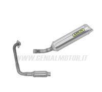 Terminale + Collettore Arrow Omologato Alluminio YAMAHA YZF-R 125 2019 > 2020