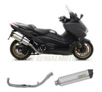 Terminale + Collettori Arrow Omologato Alluminio YAMAHA T-Max 560 2017 > 2023