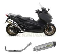 Terminale + Collettori Arrow Omologato Titanio YAMAHA T-Max 560 2017 > 2023