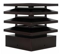 TERMINALE COMIGNOLO ARCHITETTONICO CON ISPEZIONE -testa di moro- STUFE e CAMINI