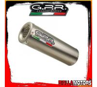 TERMINALE COMPLETO GPR BMW G 310 R 310 2017-2020 OMOLOGATO M3 TITANIUM NATURAL E