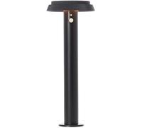 Terminale da esterno - BRILLIANT - ALVERO - LED e solare - Rilevatore di movimento - Metallo e plastica - 4 W - Nero