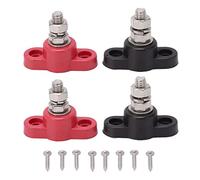 Terminale della barra di buss singolo, Terminali bus Stud, adatti for ridurre i rischi di cortocircuiti o altri pericoli elettrici, 4 pezzi