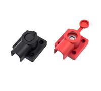 Terminale di accumulo di energia for inverter con connettore da 80A-120A con copertura antipolvere, tipo passante, alta corrente, tutto in rame(Red Black)