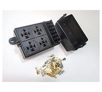 Terminale di cablaggio della scatola dei fusibili con refit automatico del portafusibili relè a 6 vie a 4