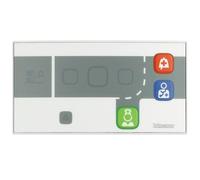 Terminale di camera Bticino con 3 pulsanti illuminabili IP42 CMTE1100