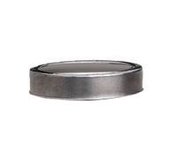 TERMINALE DI CHIUSURA A FASCETTA ACCIAIO INOX 316L Diam 250x300