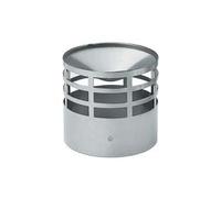 TERMINALE DI SCARICO ø cm.8 IN ACCIAIO INOX PER STUFE A PELLET FERR 97352