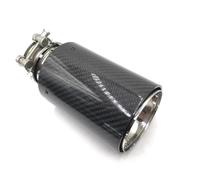 Terminale di Scarico 1 Pz. Terminale Di Scarico Posteriore Nero Lucido Per BMW Per Serie F30 F22 F32 F33 F36 F10 F12 Per M2 Per M3 Per M4 Scarico Coda Punta(IN 54MM-OUT 93MM)