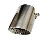 Terminale di Scarico 1 Pz Ugello Di Scarico Opaco Lunghezza 120 Mm Diametro Grande 101 Mm 114 Mm Di Marmitta Per Auto Aperta Interno Marmitta Scarico Coda Punta(54mm-89mm)