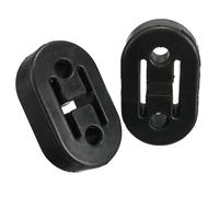Terminale Di Scarico 2/4 pezzi gancio universale per impieghi gravosi in gomma per montaggio scarico, confezione doppia, accessori per auto Terminali Di Scarico Per Auto(2pcs)