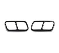 Terminale di Scarico 2 Pezzi In Acciaio Inox Per Auto Scarico Marmitta Terminale Tubo Tappo Copertura Telaio Per BMW Per Serie 7 Per F01 2009-2014