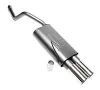 Terminale di scarico 2x76 per Fiat Punto II