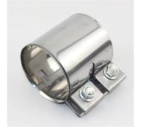 Terminale di Scarico 3 Pollici Tubo Scarico Marmitta Connettore Giunto Manicotto Morsetto Regolabile In Acciaio Inox Kit Fai Da Te Strumento Accessori Auto Turbo Fischio(2.75 Inch 70mm)