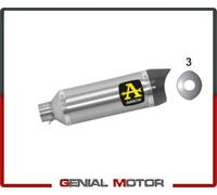 Terminale di scarico 71934PK per YAMAHA TRACER 9 GT Titanio 2021