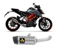 Terminale di scarico 71936AK KTM DUKE125 Allu INDY RACE carbonio 2021 > 2023