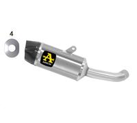 Terminale di scarico 71936AK per KTM DUKE 390 Alluminio 2021 > 2023