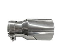 Terminale di Scarico Acciaio Inossidabile Universale La Modifica Veicolo Silenziatore Di Scarico Coda Gola Modifica Dell'auto Per Bmw Per E90 W222 Tubo Di Scarico Scarico Coda Punta(In54-76)