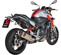 Silenziatore posteriore in titanio Slip-On Line Akrapovic, argento