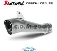 Terminale di scarico Akrapovic racing in titanio per Yamaha YZF R6 2006 2016