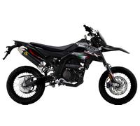 TERMINALE DI SCARICO ARROW ALLUMINIO DARK APRILIA RX / SX 125 21-24 OMOLOG EURO5