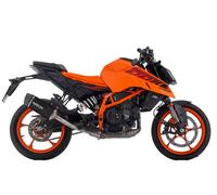 TERMINALE DI SCARICO ARROW DARK PER KTM DUKE 125 / 390 24-26 OMOLOGATO EURO5+