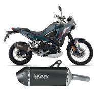 Terminale di Scarico Arrow EXPLORER Alluminio Dark per KAWASAKI KLE 500 2026