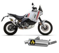 Terminale di Scarico Arrow Indy Race E5 Titanio Ducati DesertX 950 2022 > 2024