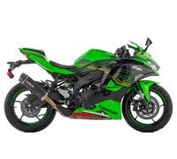 TERMINALE DI SCARICO ARROW INDY RACE EVO DARK PER KAWASAKI ZX-4R/RR 24-25 EURO5+