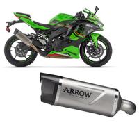Terminale di Scarico Arrow Indy Race EVO titanio per Kawasaki ZX-4R 2024