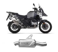 Terminale di Scarico Arrow IndyRace EVO Allum / Inox BMW R 1300 GS ADV 2023 2025