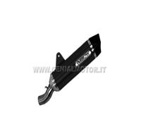 71805AKN - Terminale Scarico Arrow Maxi Race-Tech Dark BMW R 1200/1250 GS