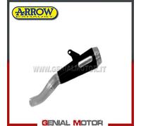 Terminale di Scarico Arrow Pro Race Acciaio Nero Suzuki Gsx-R 1000 2020 20