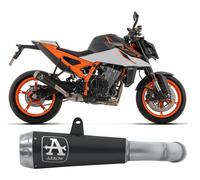 Terminale di Scarico Arrow Pro-Race Dark Nichrom per KTM DUKE 990 2026